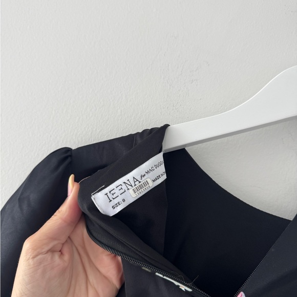 MAC DUGGAL Faux Wrap Floral Gown 8 - Picture 4 of 7